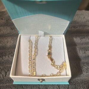 Solid 925 ITALY Gold Chain Necklace